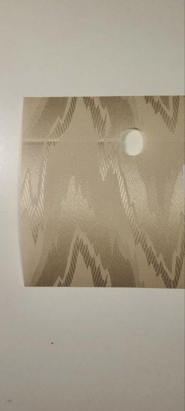 Жалюзі на вікно Фортуна вертикальні 127 мм тканинні Бежевий