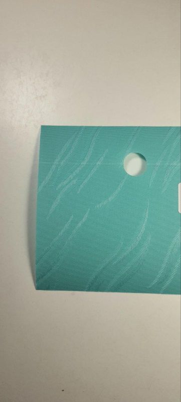 Жалюзі на вікно Орестес вертикальні 127 мм тканинні Бірюзовий