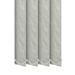 Жалюзі на вікно Сандра вертикальні 89 мм тканинні Білий