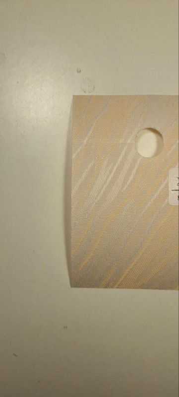 Жалюзі на вікно Венера вертикальні 89 мм тканинні Персиковий