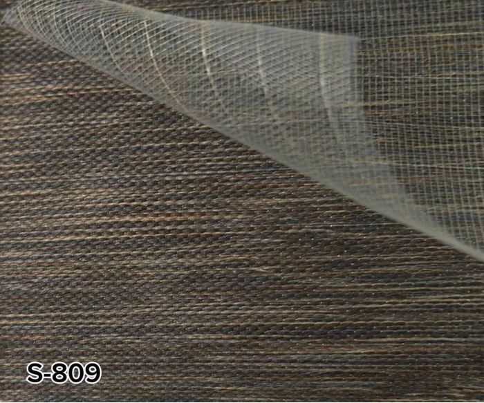 Рулонна штора Силуeт-3D день-ніч відкритого типу Шоколадний