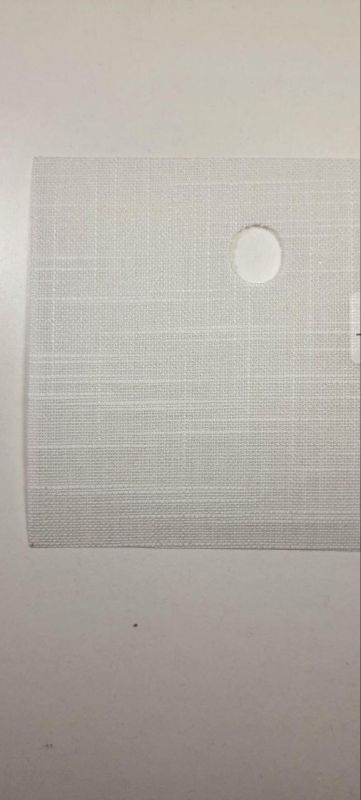 Жалюзі на вікно Shantung вертикальні 127 мм тканинні Білий