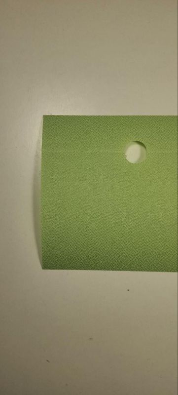 Жалюзі на вікно Creppe вертикальні 127 мм тканинні Салатовий