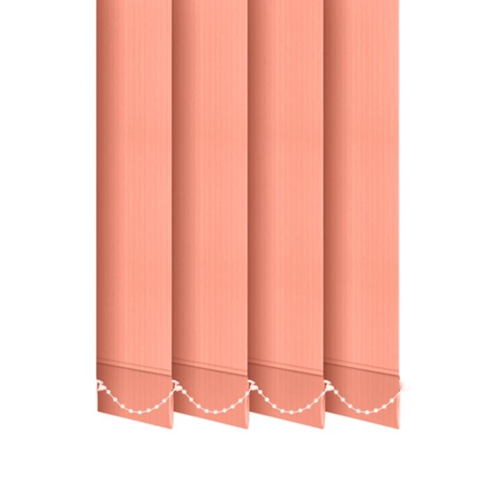 Жалюзі на вікно Лайн вертикальні 89 мм тканинні Цегляний