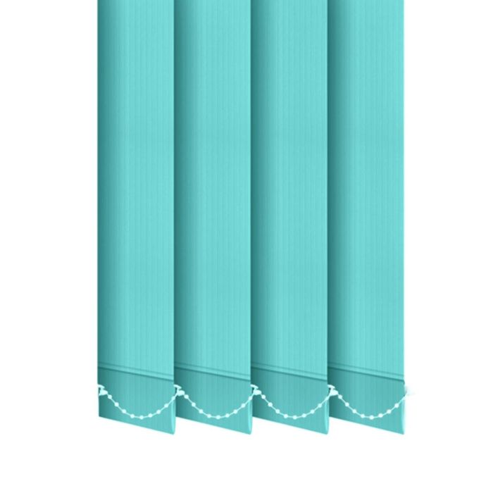 Жалюзі на вікно Лайн вертикальні 127 мм тканинні Бірюзовий
