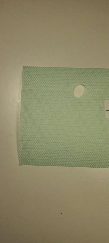 Жалюзі на вікно Макраме вертикальні 127 мм тканинні Салатовий