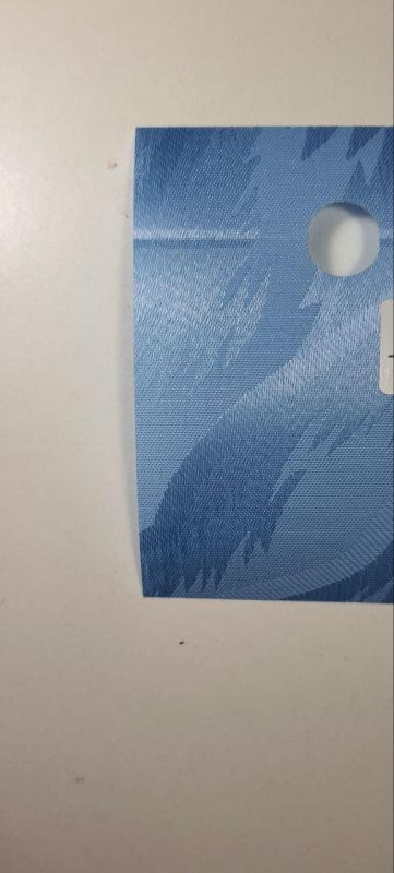 Жалюзі на вікно Сандра вертикальні 89 мм тканинні Блакитний