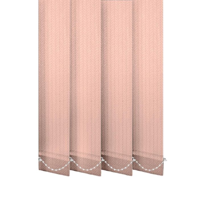 Жалюзі на вікно Магнолія вертикальні 127 мм тканинні Рожевий