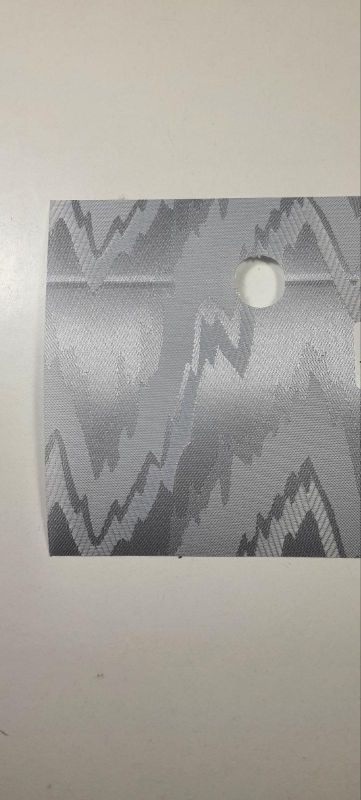 Жалюзі на вікно Фортуна вертикальні 127 мм тканинні Світло-сірий