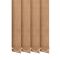Жалюзі на вікно Shantung вертикальні 127 мм тканинні Коричневий