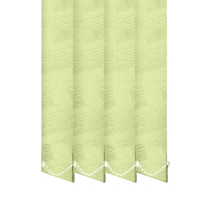 Жалюзі на вікно Макраме вертикальні 127 мм тканинні Салатовий