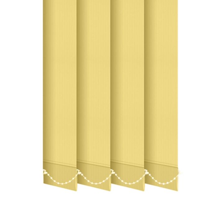 Жалюзі на вікно Лайн вертикальні 89 мм тканинні Жовтий