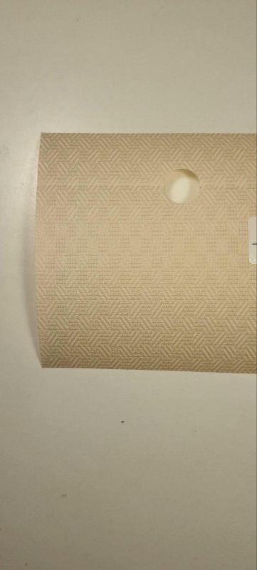 Жалюзі на вікно Макраме вертикальні 127 мм тканинні Персиковий