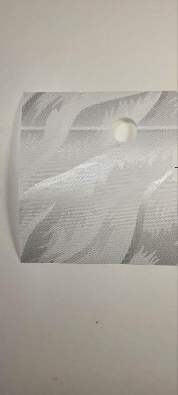 Жалюзі на вікно Сандра вертикальні тканинні 127 мм Білий