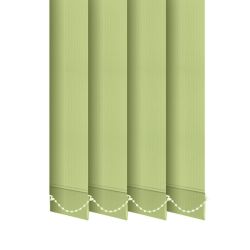 Жалюзі на вікно Лайн вертикальні 127 мм тканинні Світло-зелений