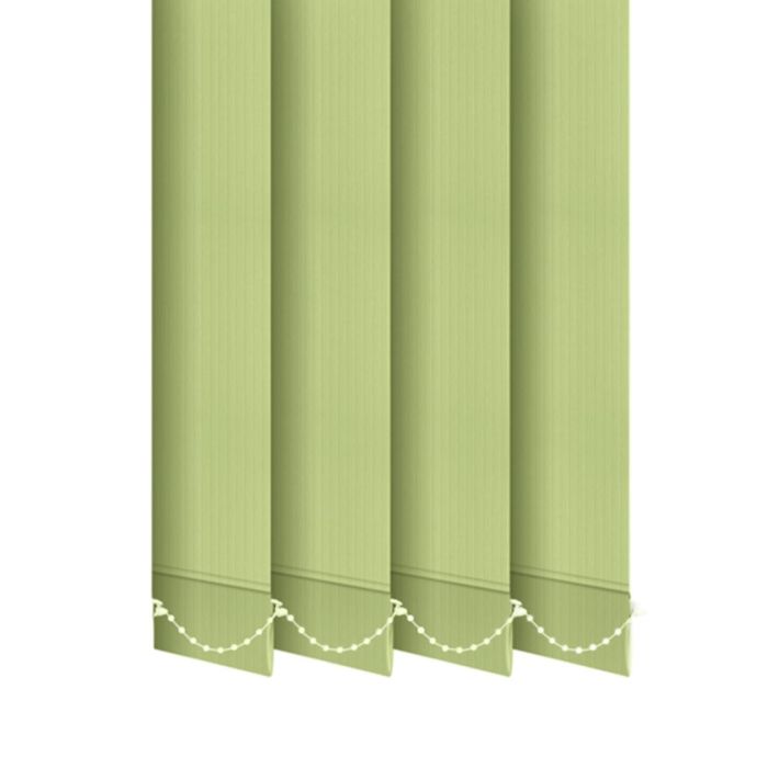 Жалюзі на вікно Лайн вертикальні 89 мм тканинні Зелений