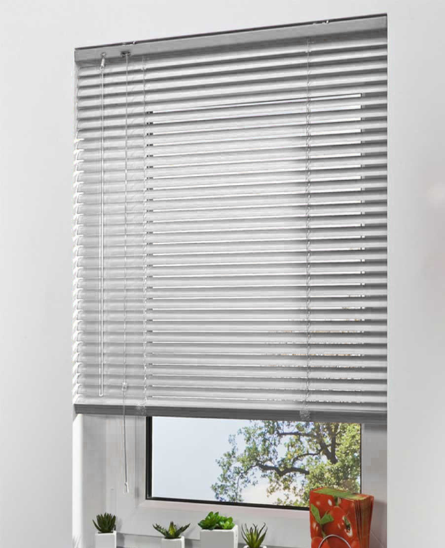 Жалюзі горизонтальні алюмінієві Білий перламутровий