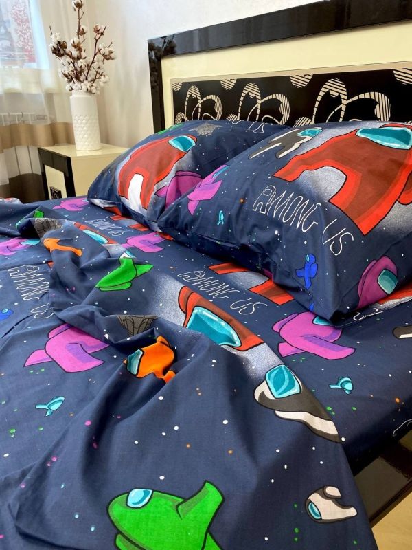 Комплект постільної білизни Преміум 01-022 Бязь наволочки 50*70см