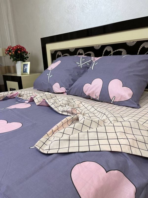 Комплект постільної білизни Преміум 02-024 Бязь наволочки 50*70см