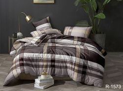 Комплект постільної білизни двоспальний наволочки 50*70см Ранфорс R-1573