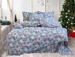 Комплект постільної білизни двоспальний наволочки 50*70см Ранфорс R-T9134
