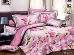 Комплект постільної білизни двоспальний наволочки 50*70см Ранфорс R2039