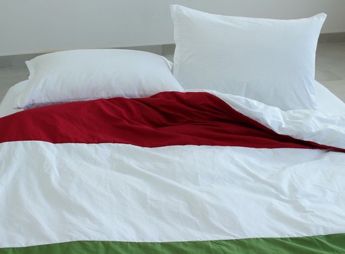 Комплект постільної білизни євро наволочки 50*70см Ранфорс CM-R10