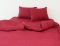 Комплект постільної білизни євро наволочки 50*70см Ранфорс R129Red