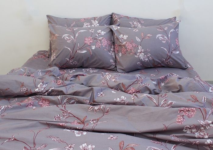 Комплект постільної білизни сімейний наволочки 50*70см Ранфорс R7245a