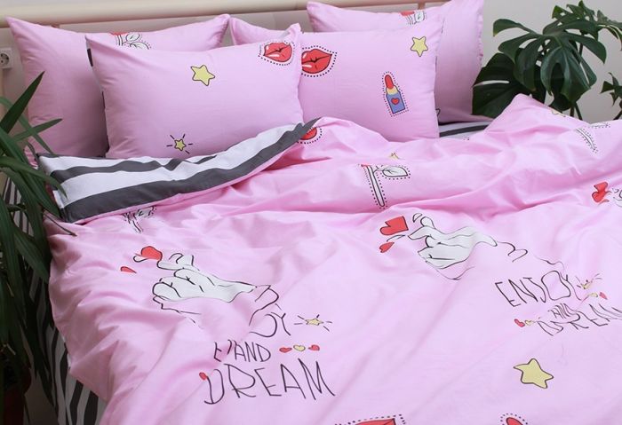 Комплект постільної білизни наволочки 50*70см Сатин S416