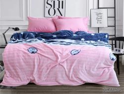 Плед велсофт (мікрофібра) 200*220 см ALM1904