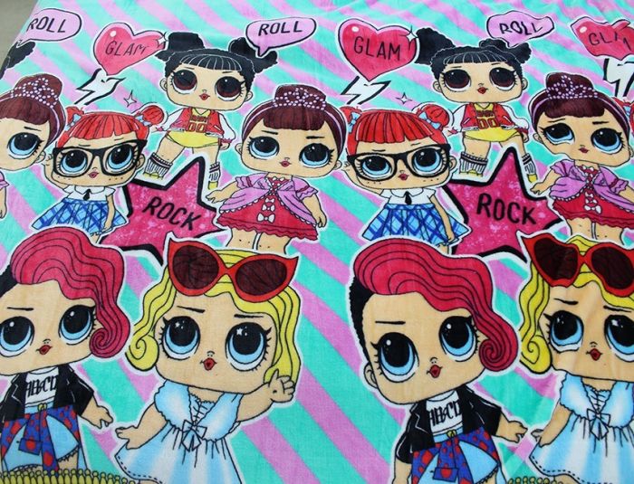 Плед велсофт (мікрофібра) 200*220 см LOL