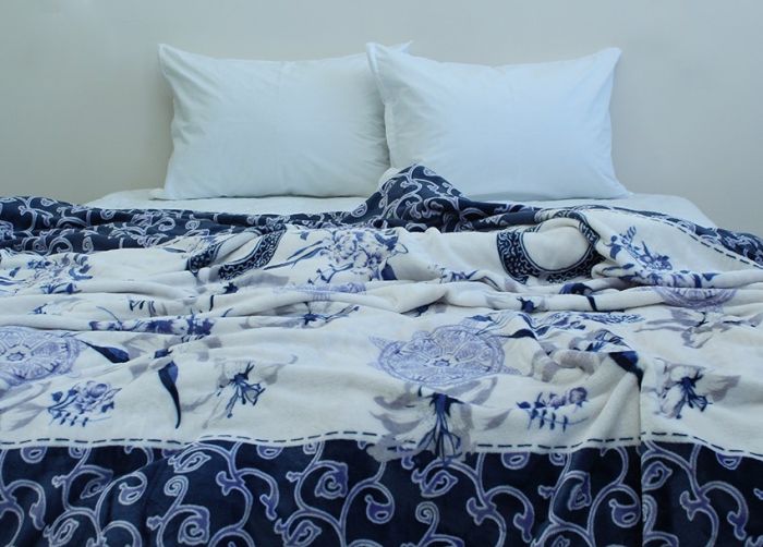 Плед велсофт (мікрофібра) 200*220 см VL045