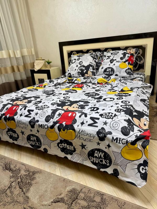 Комплект постільної білизни Премиум W20-08 Бязь наволочки 70*70см