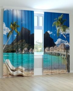 Фотоштори DECOLIV Пейзаж Принт 00-115 Блекаут