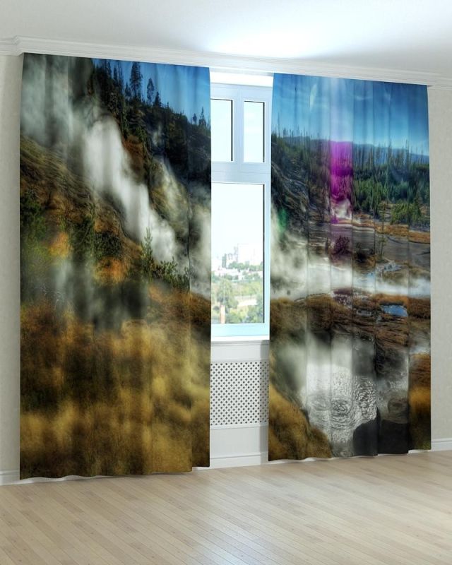 Фотоштори DECOLIV Пейзаж Принт 00-184 Блекаут