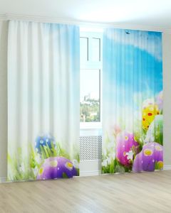 Фотоштори DECOLIV Квіти Принт 02-019