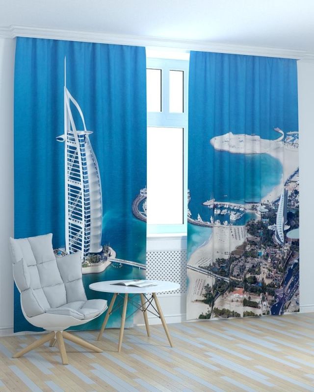 Фотоштори DECOLIV Місто Принт 06-049 Блекаут