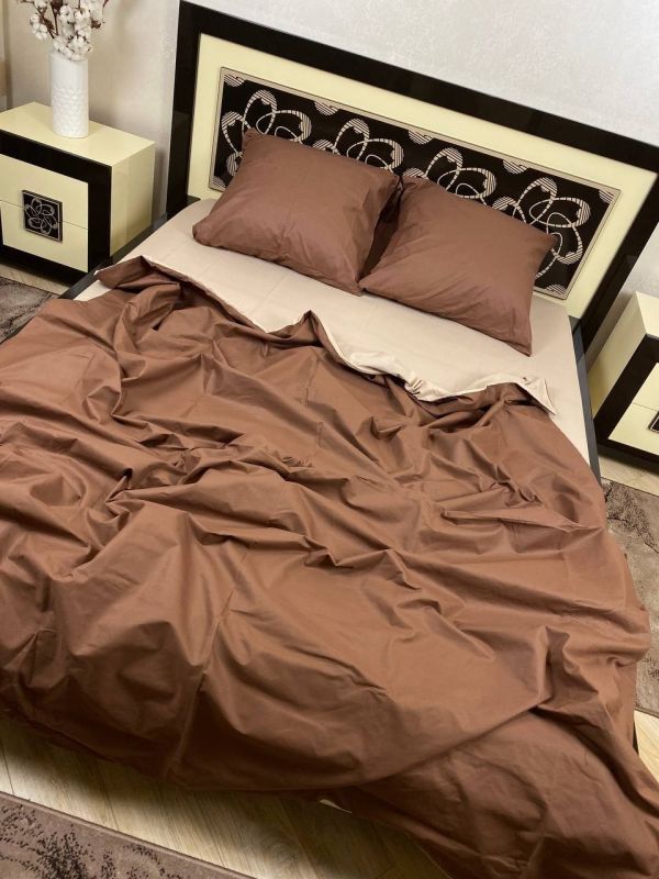 Комплект постільної білизни Преміум 02-005 Бязь