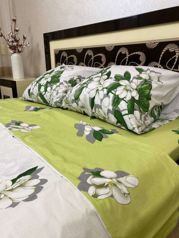 Комплект постільної білизни Преміум 02-008 Бязь