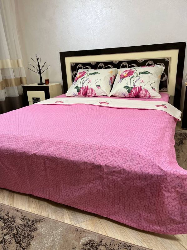 Комплект постільної білизни Преміум 02-013 Бязь