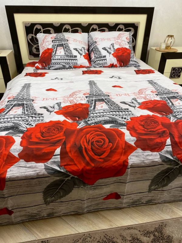 Комплект постільної білизни Преміум 02-023 Бязь