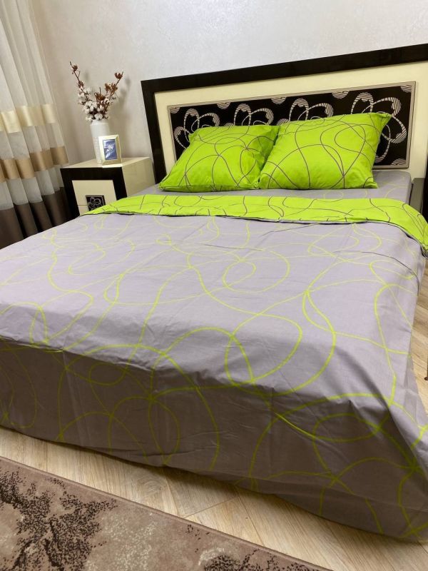 Комплект постільної білизни Преміум 04-003 Бязь