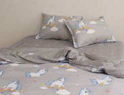 Комплект постільної білизни Сатин S419