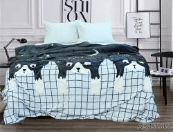 Плед велсофт (мікрофібра) 160*220 см ALM1905