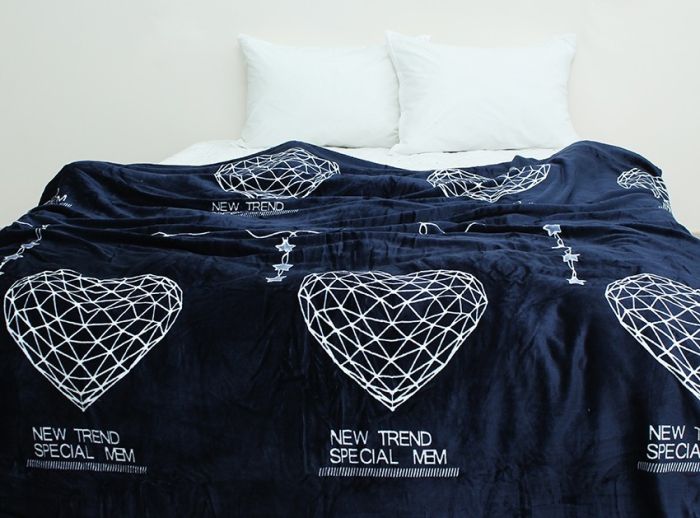 Плед велсофт (мікрофібра) 160*220 см ALM1911