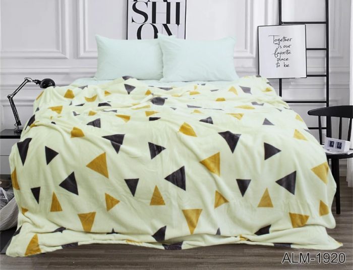 Плед велсофт (мікрофібра) 160*220 см ALM1920