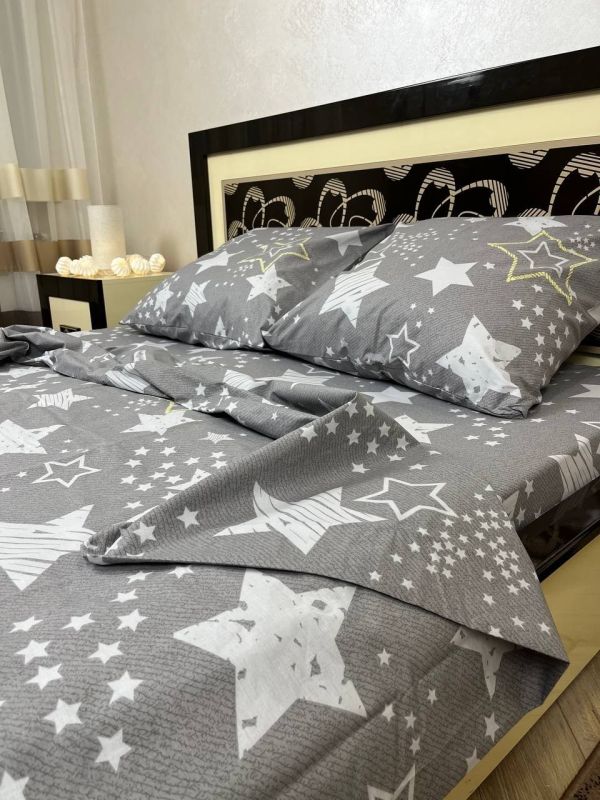 Комплект постільної білизни Преміум 02-014-4 Бязь наволочки 50*70см