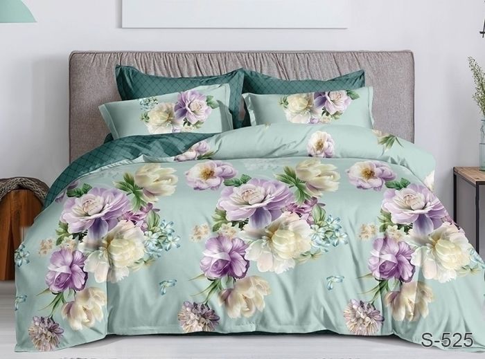 Комплект постільної білизни наволочки 50*70см Сатин S525