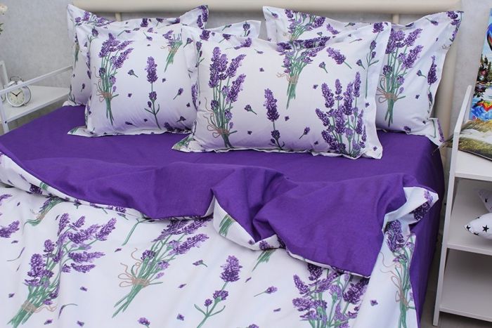 Комплект постільної білизни двоспальний наволочки 50*70см Ранфорс R-T9268